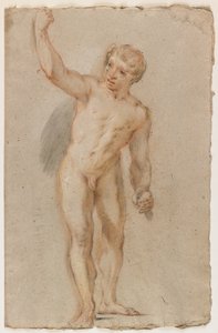 Desnudo masculino de pie